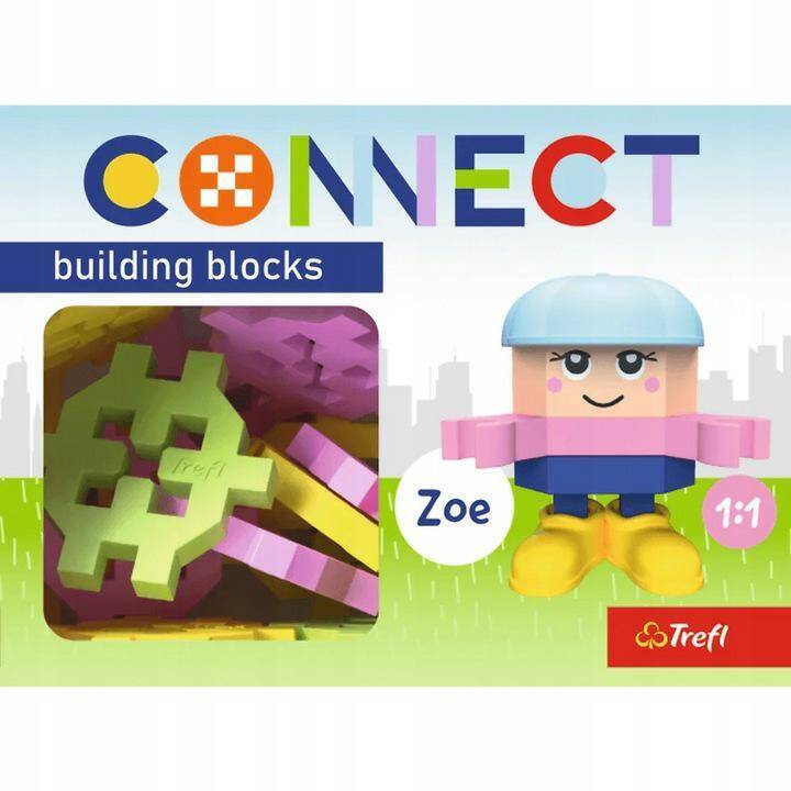 TREFL Connect klocki pocket girl Zoe 35