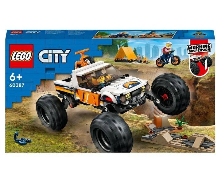 LEGO CITY 60387 przygody samochodem