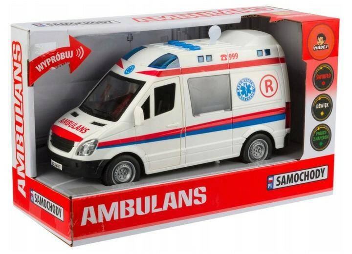 MADEJ ambulans pojazd na baterie