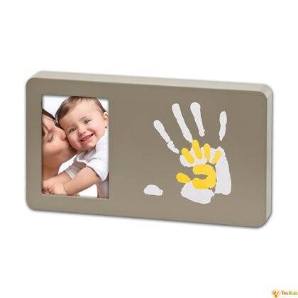 BABY ART podwójny odcisk dłoni ramka (Zdjęcie 1)