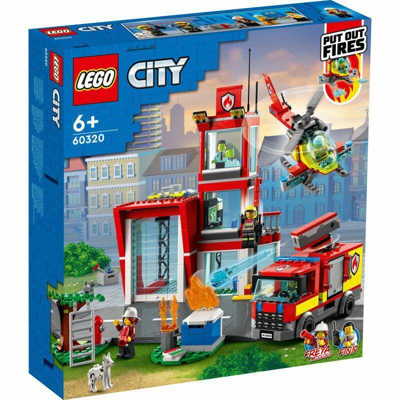 LEGO CITY 60320 remiza strażacka
