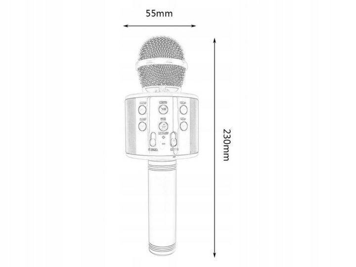W&K mikrofon bezprzewodowy głośnik (Zdjęcie 2)