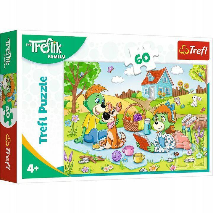 TREFL puzzle 60 elementów rodzinny