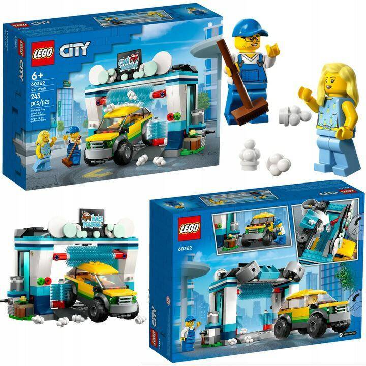 LEGO CITY 60362 myjnia samochodowa