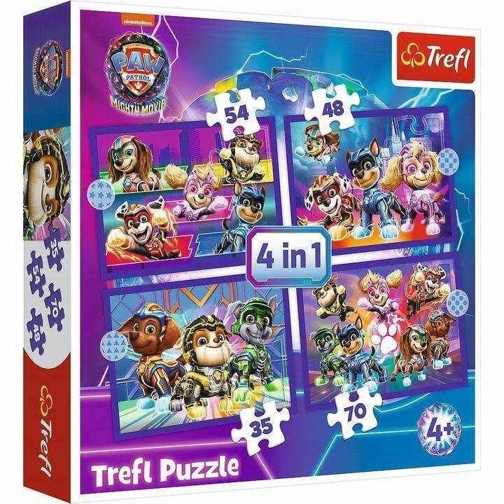 TREFL puzzle 4w1 Psi Patrol Bohaterowie