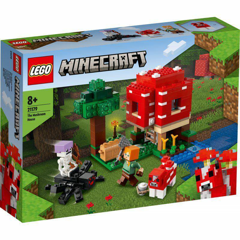 LEGO MINECRAFT 21179 Dom w grzybie
