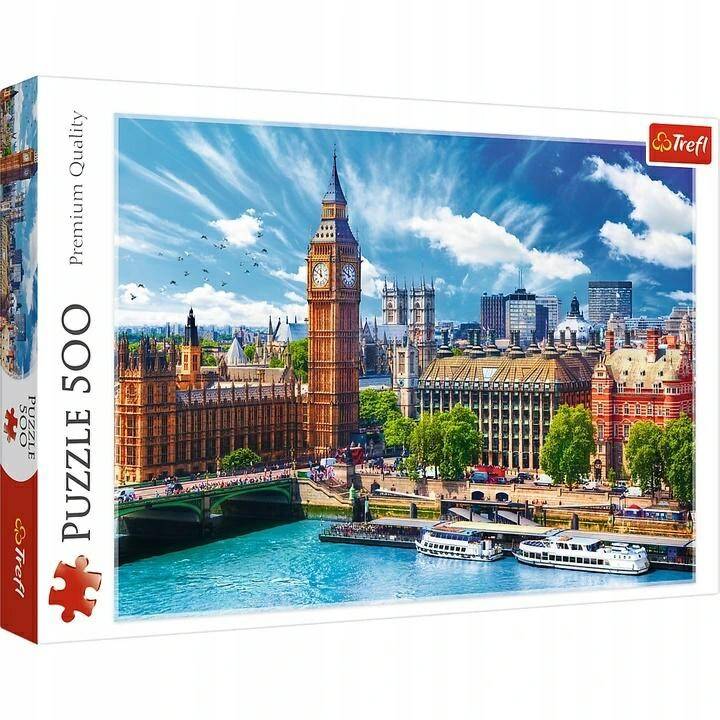 TREFL puzzle Słoneczny Londyn 500