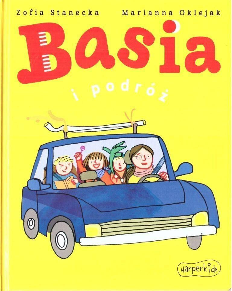 HARPER KIDS książka Basia i podróż