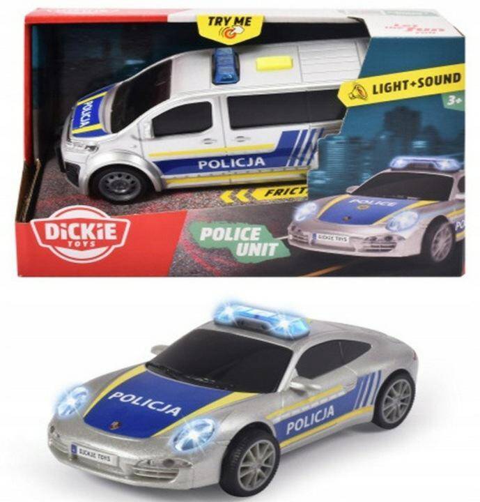 DICKIE TOYS SOS auto policja mix