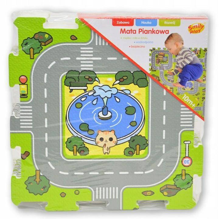 SMILY PLAY puzzle piankowe ulica 84357