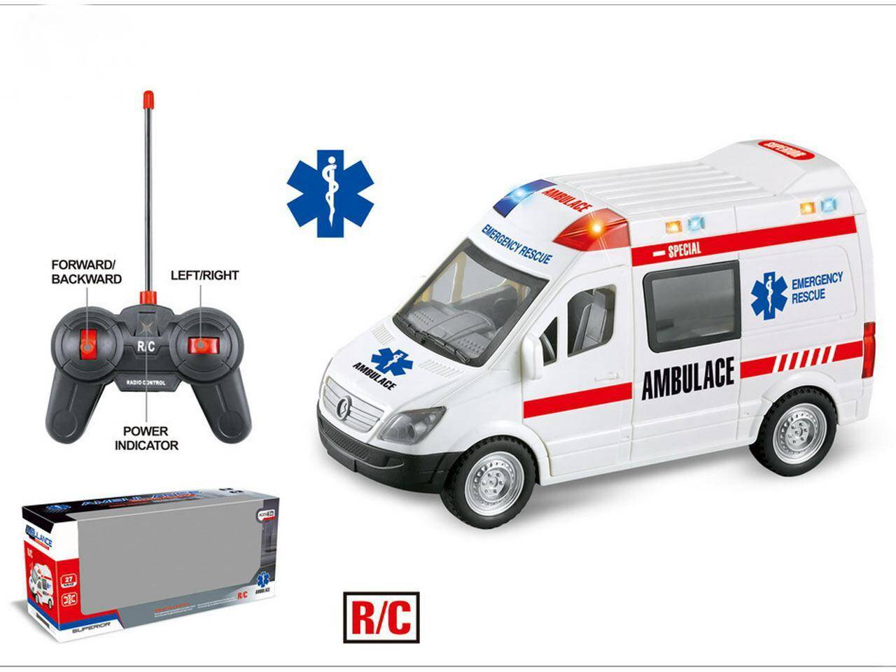 MADEJ ambulans sterowany R/C