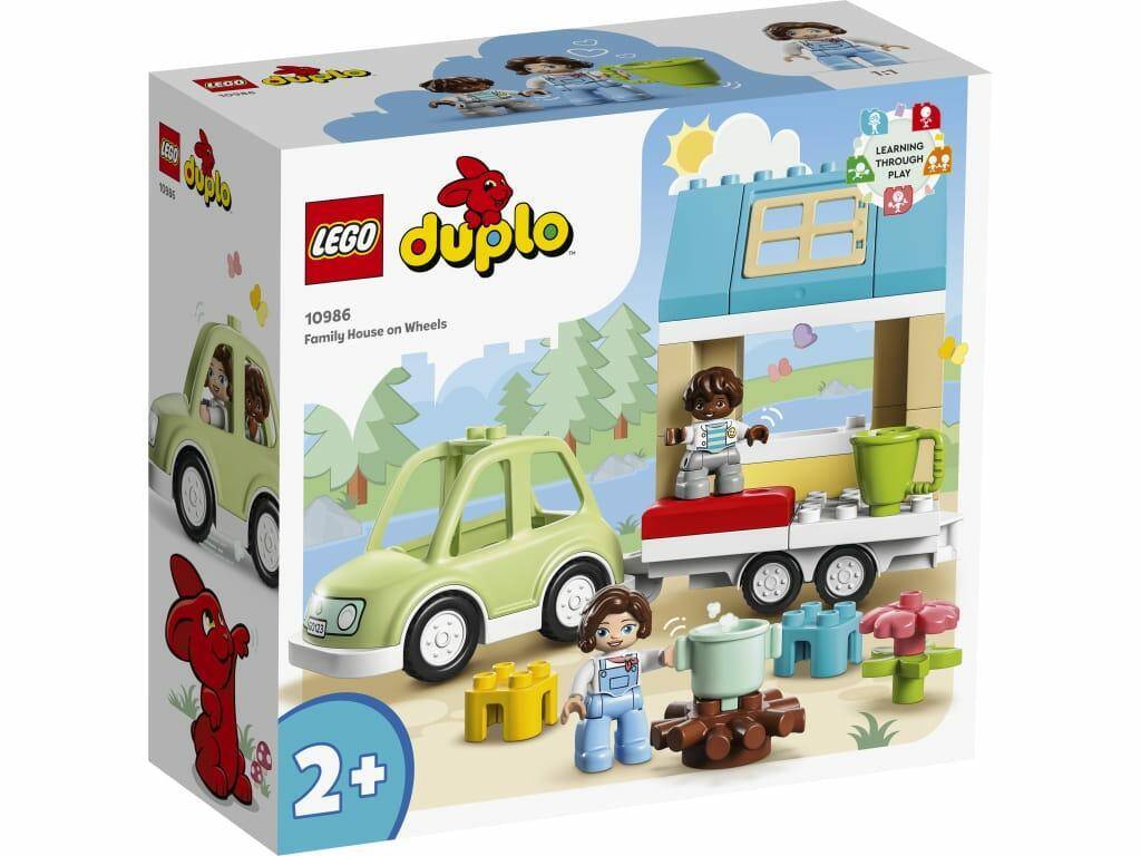 LEGO DUPLO 10986 dom rodzinny na kółkach