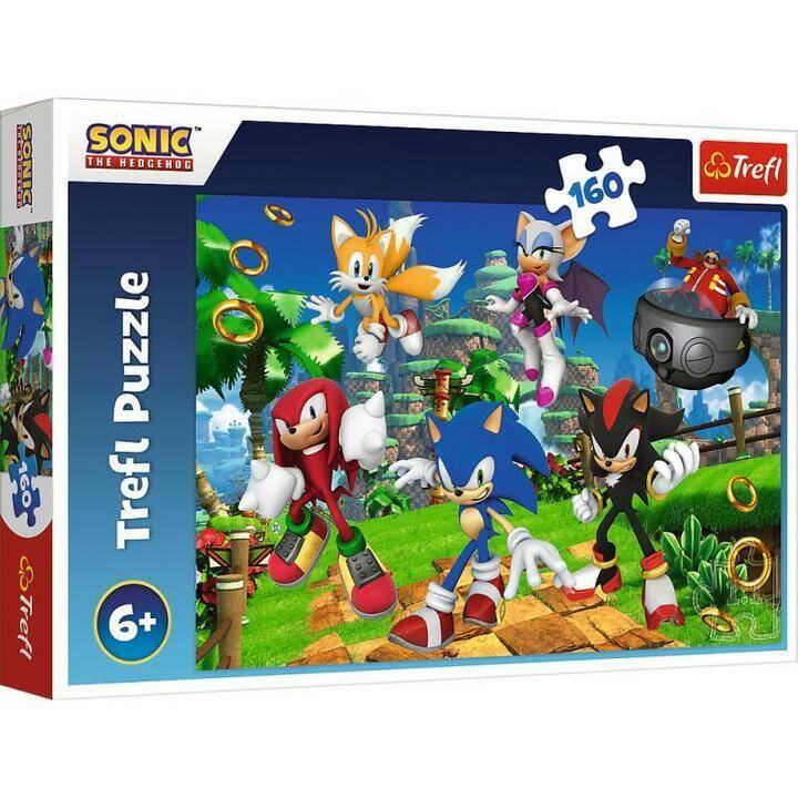 TREFL puzzle 160 elementów Sonic