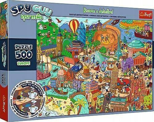 TREFL puzzle Spy Guy Europa 500