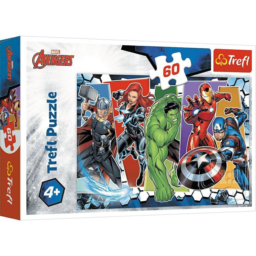 TREFL puzzle niezwyciężeni Avengersi