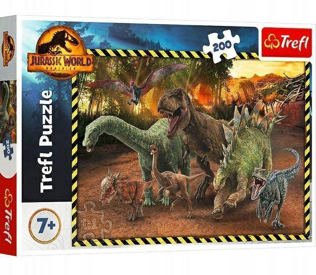 TREFL puzzle dinozaury z parku