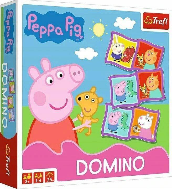 TREFL Domino Świnka Peppa 02066