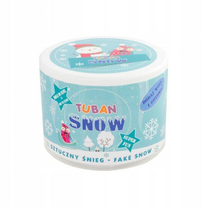 TUBAN Slime sztuczny śnieg 12g-500ml