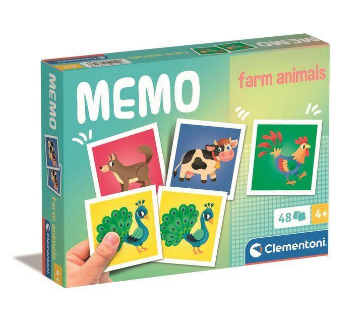 CLEMENTONI memo farm animals 18316