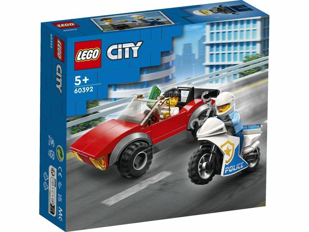 LEGO CITY 60392 motocykl policyjny