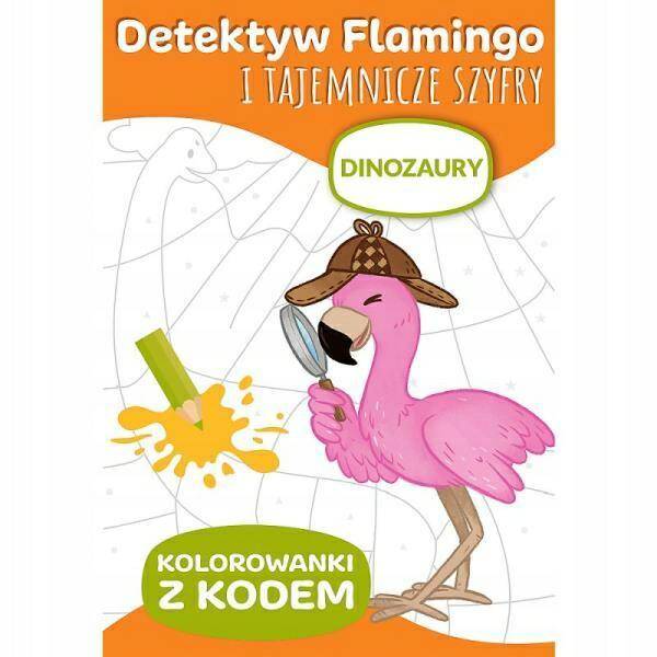 TREFL detektyw flamingo dinozaury