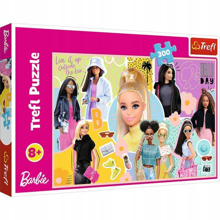 TREFL puzzle twoja ulobiona Barbie 300
