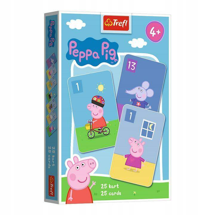 TREFL karty Piotruś Peppa Pig 08506