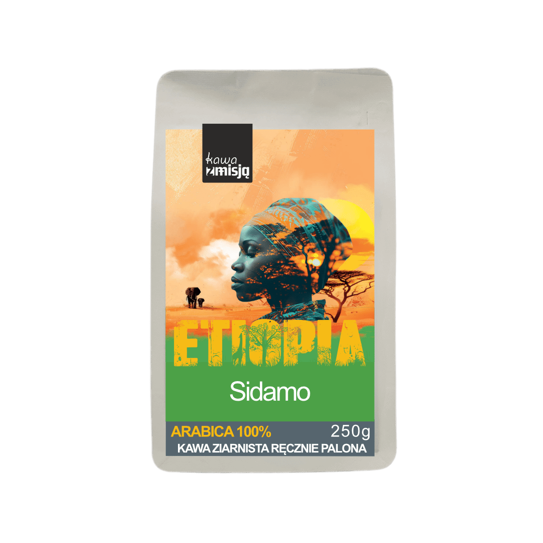 Kawa Etiopia Sidamo, ziarnista