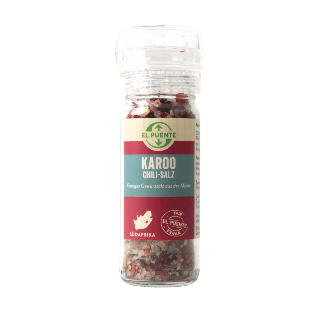 Sól Karoo z chili, w młynku