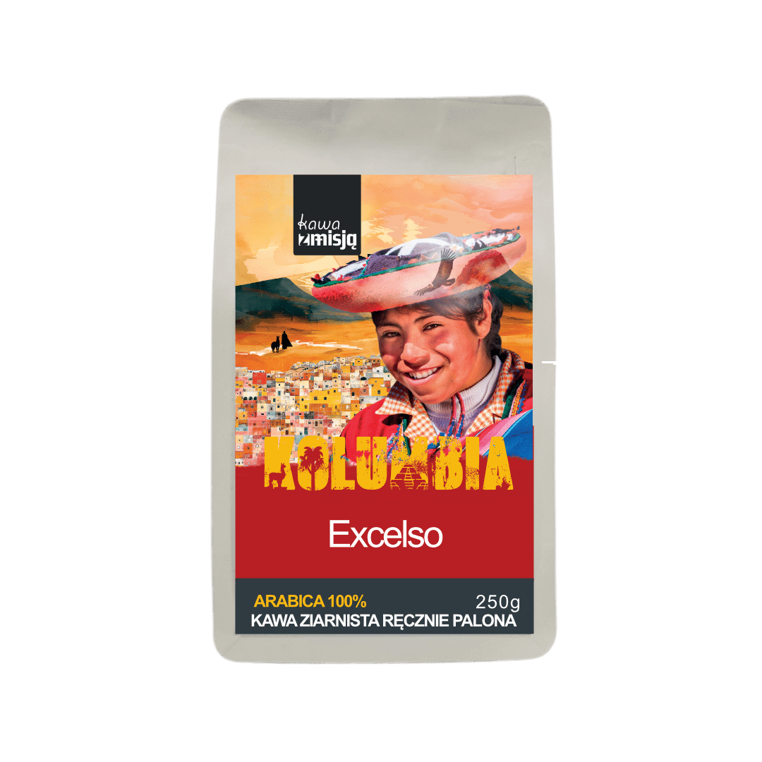 Kawa Kolumbia Excelso, ziarnista