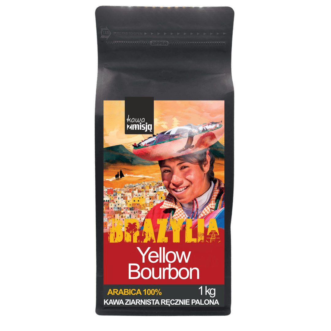 Kawa Brazylia Yellow Bourbon, 1 kg