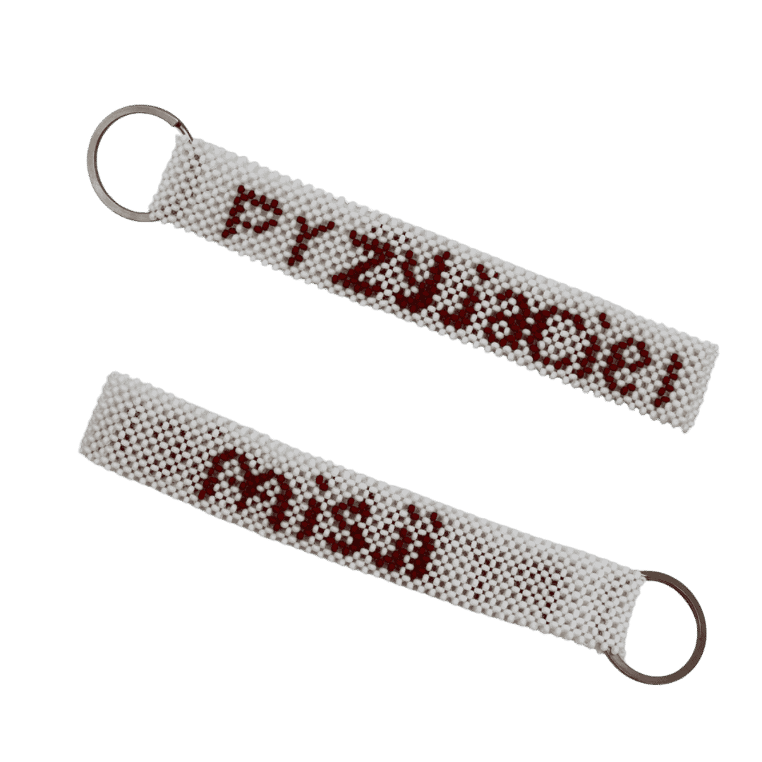 Brelok z napisem ”Przyjaciel misji”