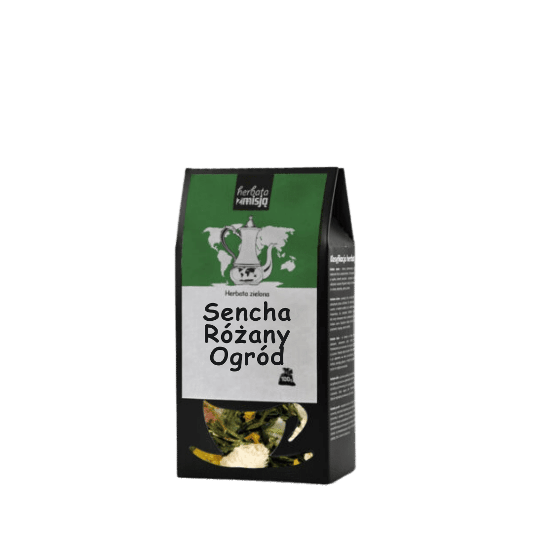Herbata zielona Sencha Różany Ogród