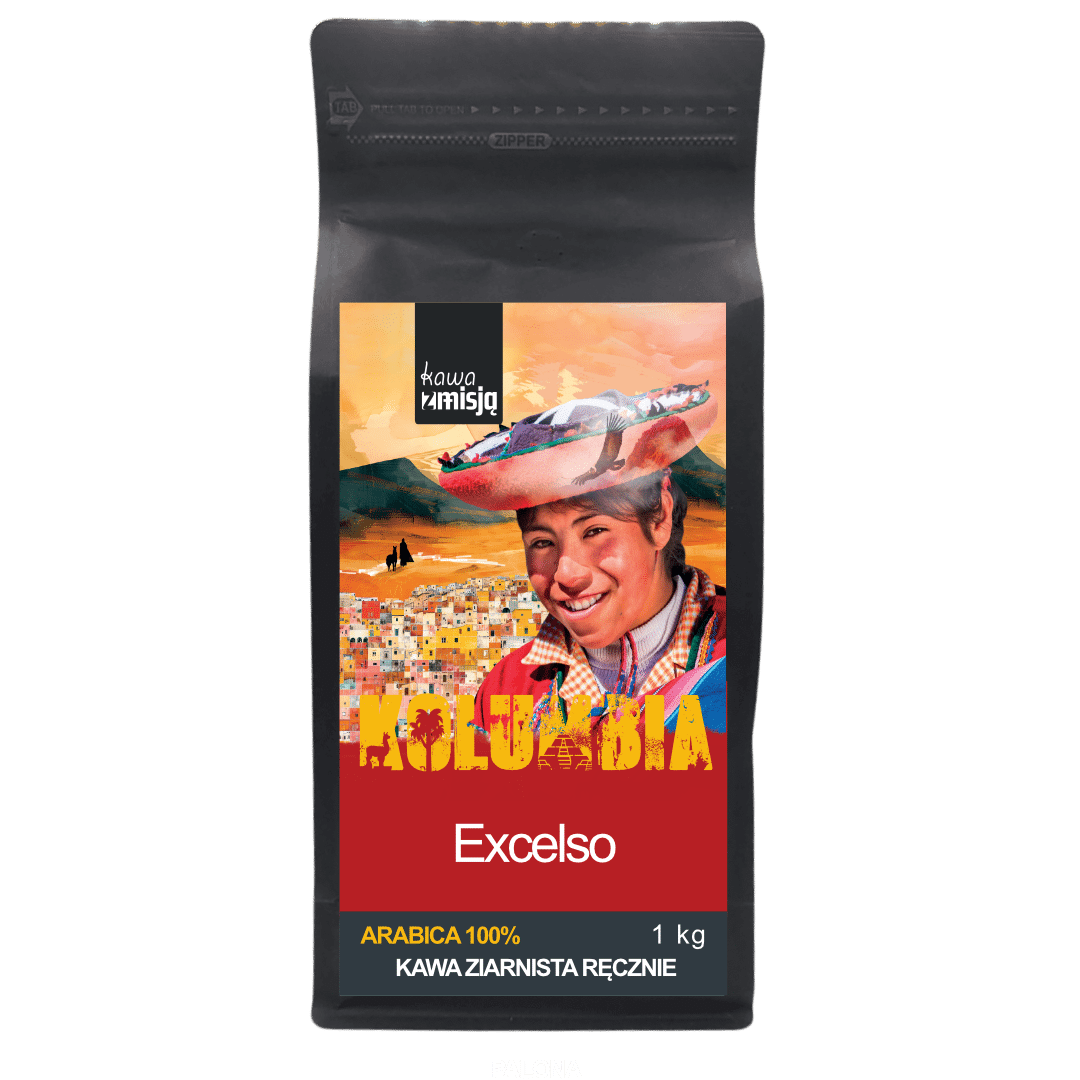 Kawa Kolumbia Excelso, 1 kg