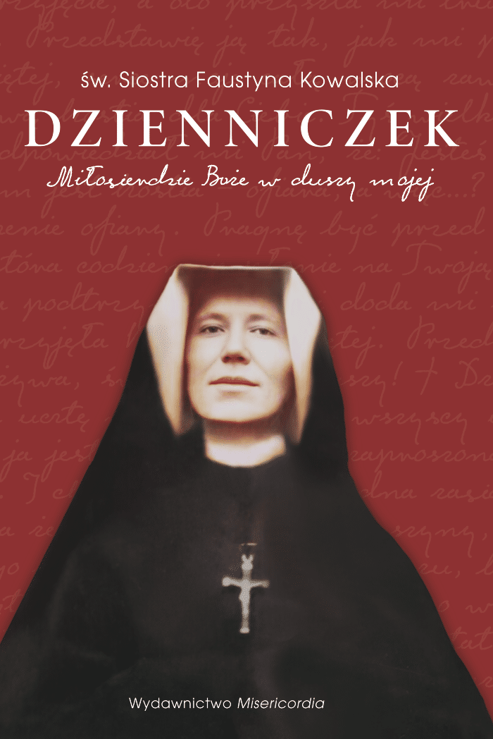 Dzienniczek s. Faustyny - duży, twarda