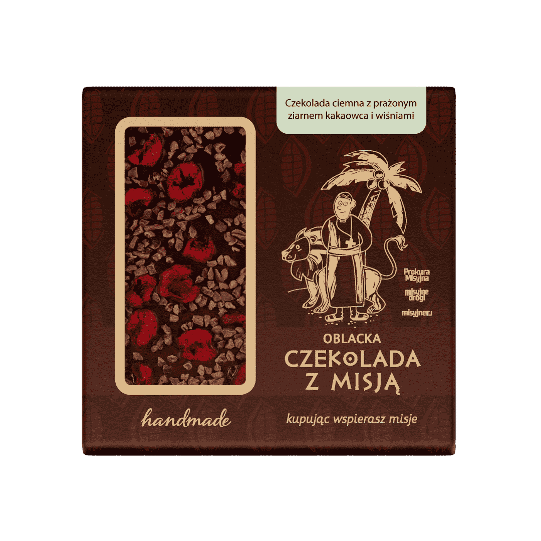 Czekolada ciemna - kakaowiec, wiśnia