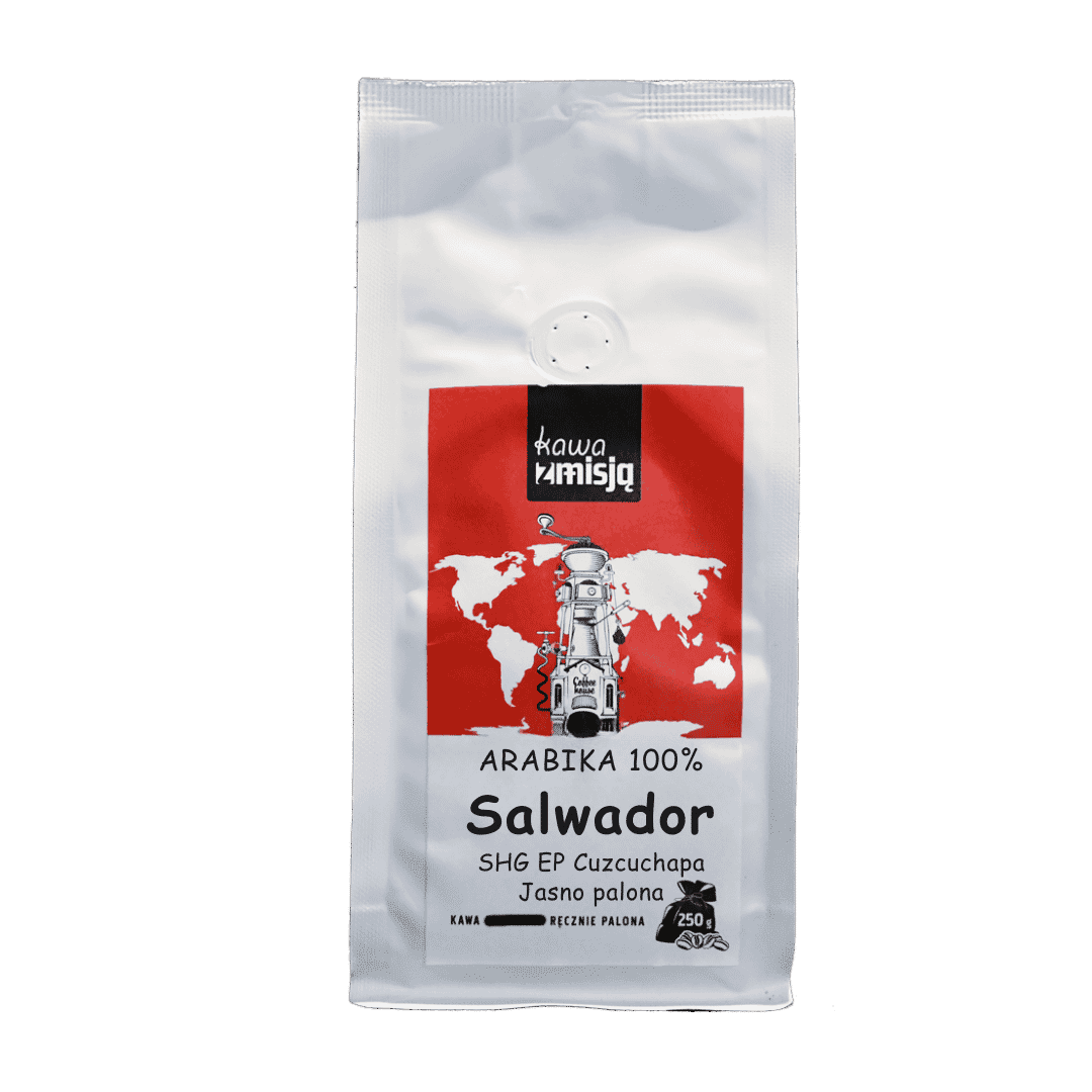 Kawa Salwador SHG EP Cuzcuchapa, mielona