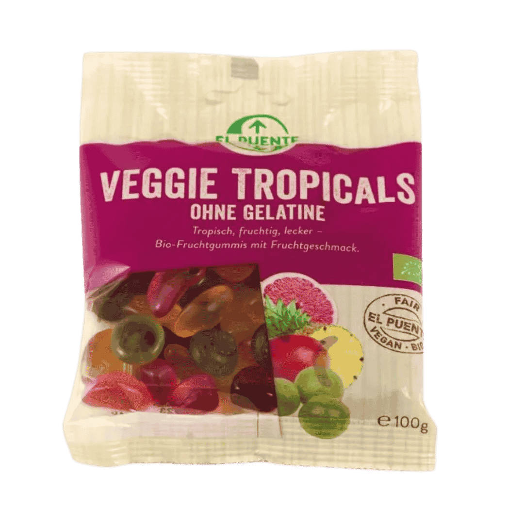 Żelki owocowe Veggie Tropicals