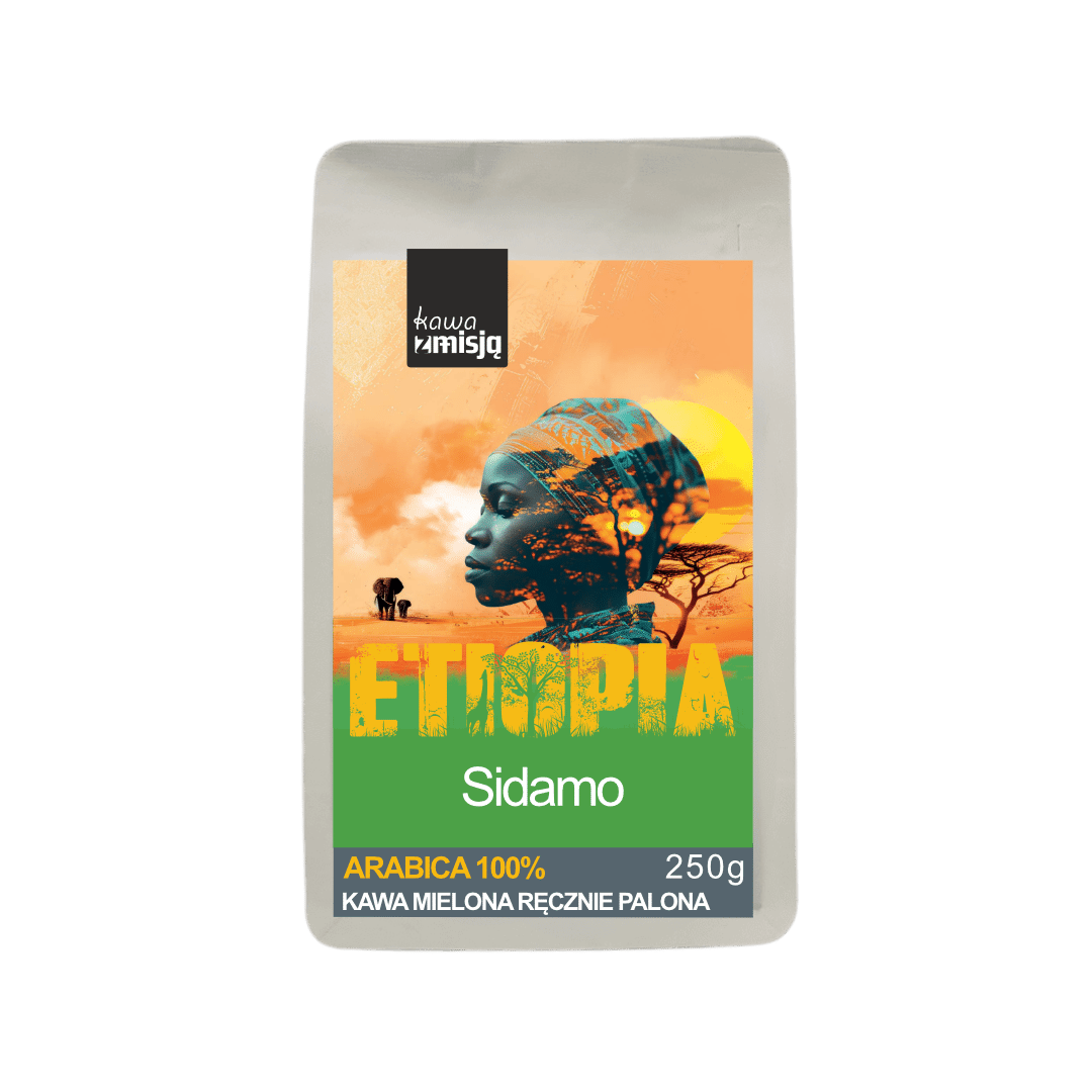 Kawa Etiopia Sidamo, mielona
