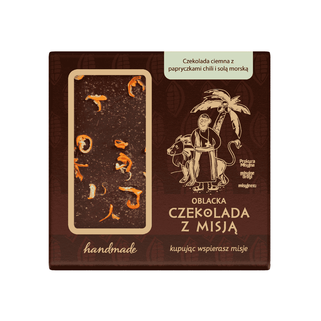 Czekolada ciemna - chili i sól morska