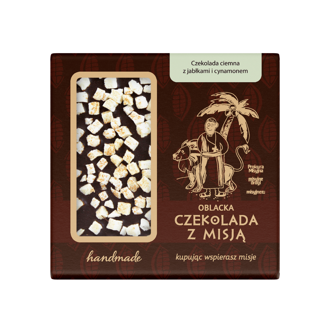 Czekolada ciemna - jabłko i cynamon
