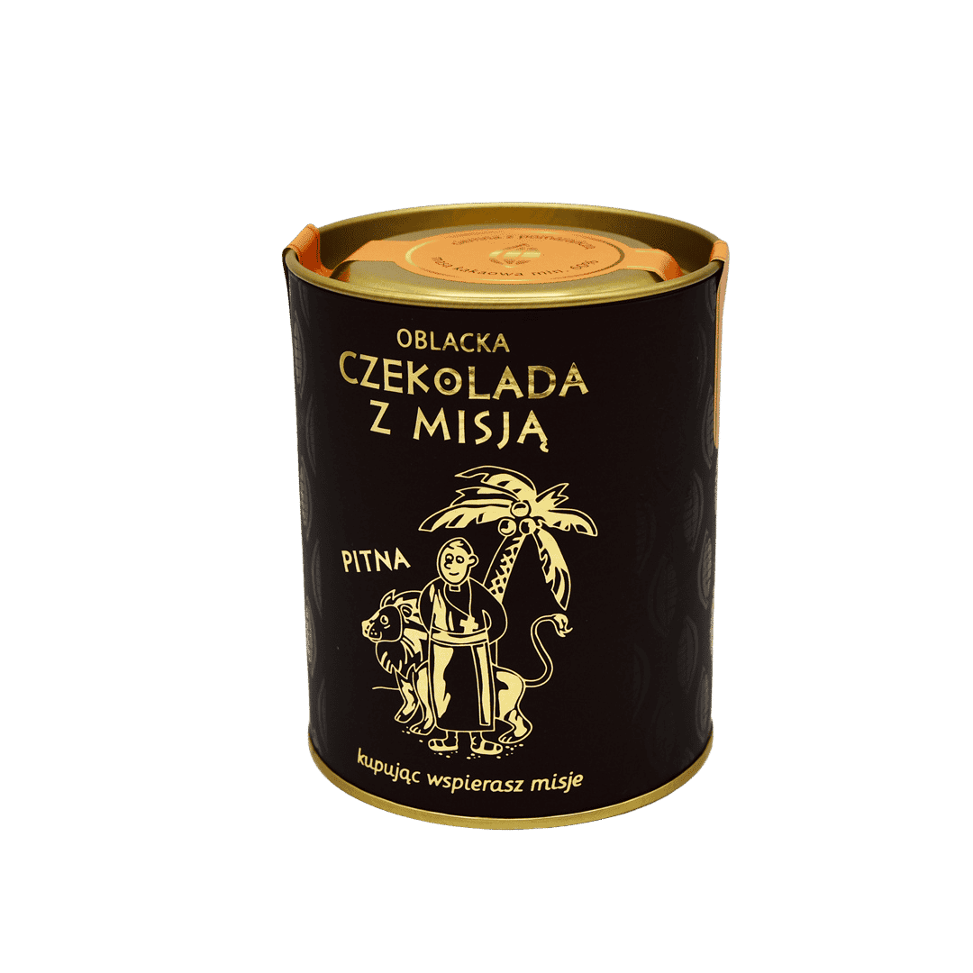 Czekolada pitna - ciemna z pomarańczą