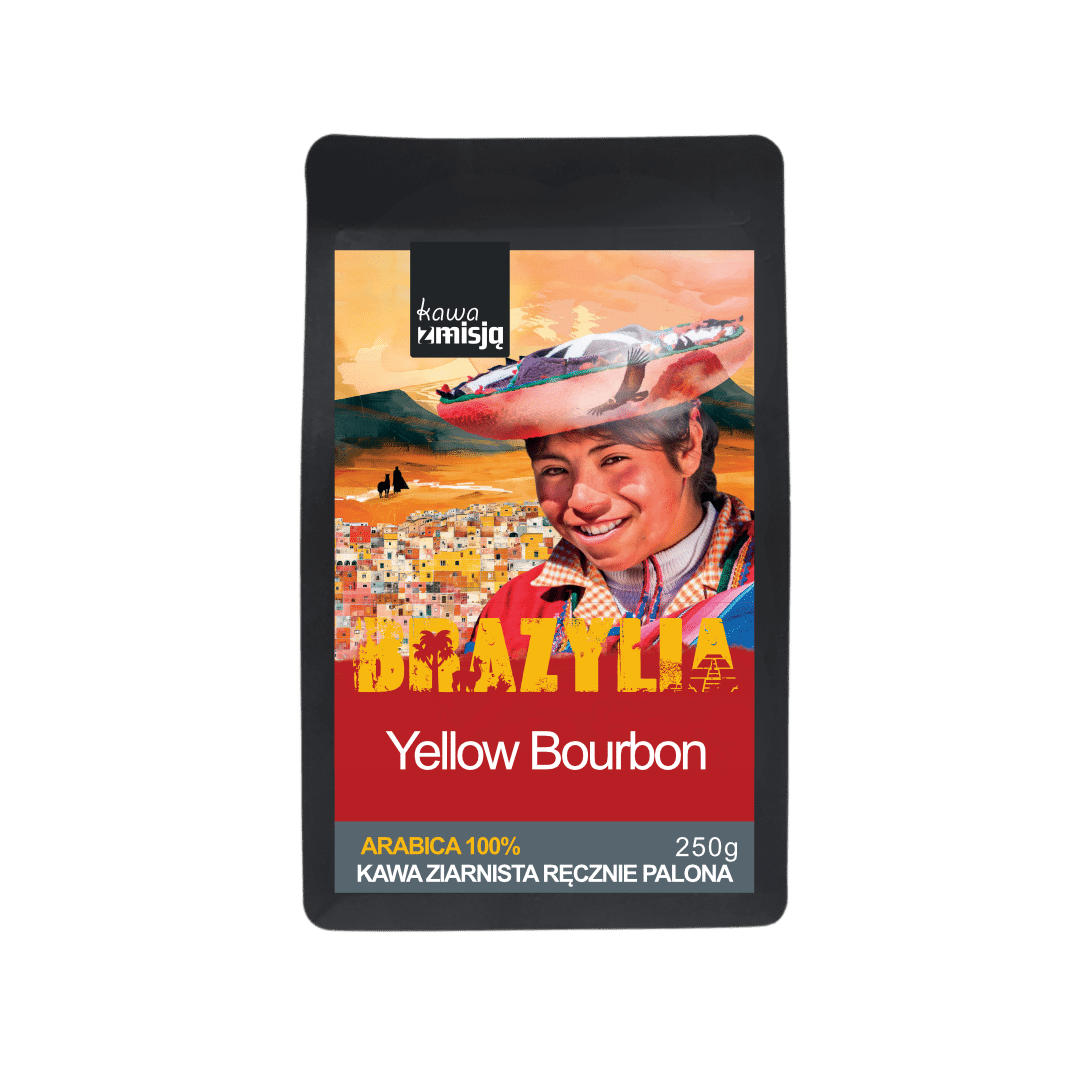 Kawa Brazylia Yellow Bourbon, ziarnista