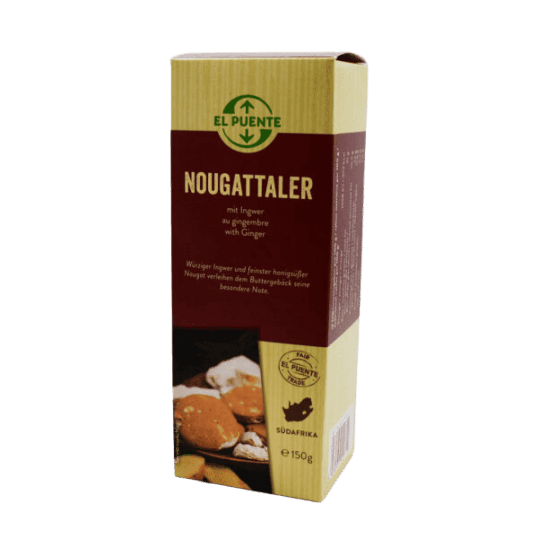 Ciasteczka nugatowe talarki z imbirem