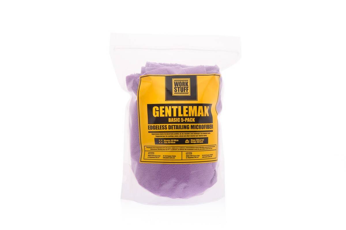 WORK STUFF Gentleman Basic Purple 5 Pack Mikrofibra Bezszwowa Fioletowa