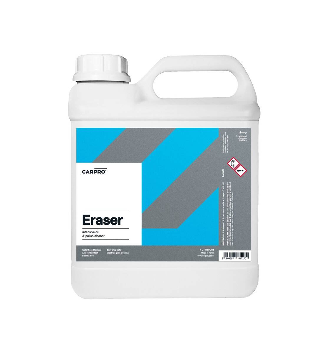 CARPRO CQUARTZ Eraser 4l Preparat do Odtłuszczania Lakieru