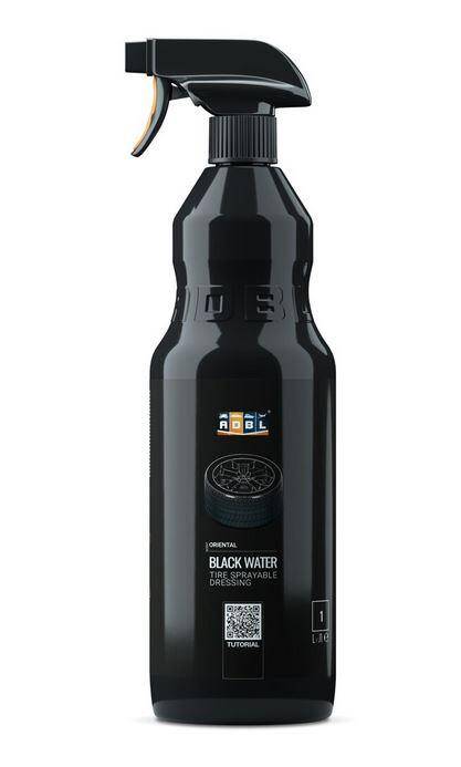 ADBL Black Water 1l+A Płynny Dressing do Opon do Aplikacji Nawet na Mokrej Gumie