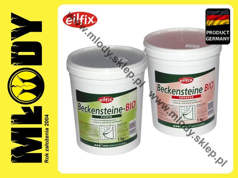 EILFIX Bio Beckensteine 1kg Różowe Kostki do Pisuarów o Zapachu Truskawek (Zdjęcie 2)