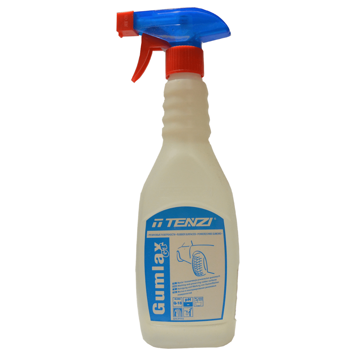 TENZI Gumlax GT 0,5l Preparat do Konserwacji i Nabłyszczania Elementów Plastikowych i Gumowych