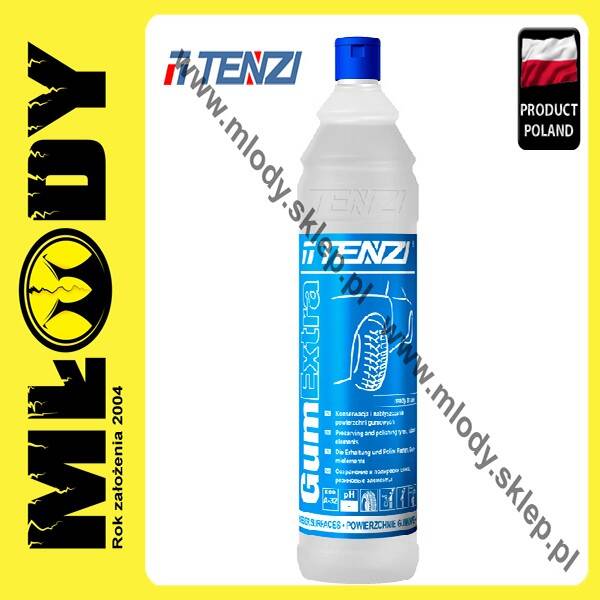 TENZI Gum Extra 1l Preparat do Konserwacji Elementów Gumowych i Plastikowych